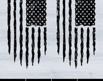 Distressed Flag Svg, American Flag Svg