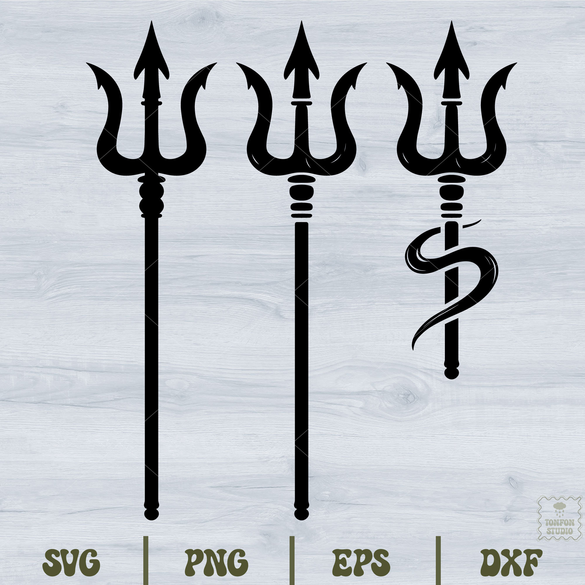 Trident Svg, Trident Clipart, Trident Silhouette, Clip Art Silhouettes ...