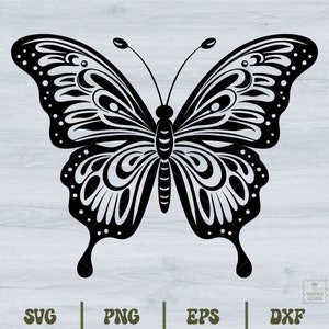 Butterfly Svg, Butterfly Svg bundle, Layered Butterfly Bundle Cricut SVG Files, Silhouette, Vector