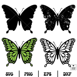 Butterfly SVG, Butterfly SVG Layered, Butterfly Files for Cricut, Instant Digital Download