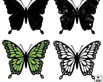 Butterfly SVG, Butterfly SVG Layered, Butterfly Files for Cricut, Instant Digital Download