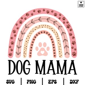 Dog Mama Svg, Mom Life, Funny, Fur Mom, Pet Mom, Dog Mom, Dog Lover