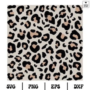 Leopard Print Pattern Svg, Leopard Print Svg, Animal Print Svg, Leopard Pattern Svg Repeating Pattern