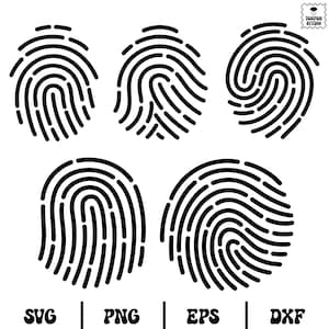 Fingerprint Svg, Fingerprint Clip Art Silhouette, Fingerprint Silhouette Svg
