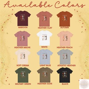 Love Letter To Fall Tee | Cozy Autumn Shirt | Swifties Shirt | Women's Clothing | Cozy Fall Shirt | Fall Aesthetic Tee 画像 9
