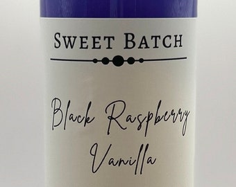 Black Raspberry Vanilla Shower Gel - Fruity Body Wash - Gentle Body Wash - Vanilla Body Wash -