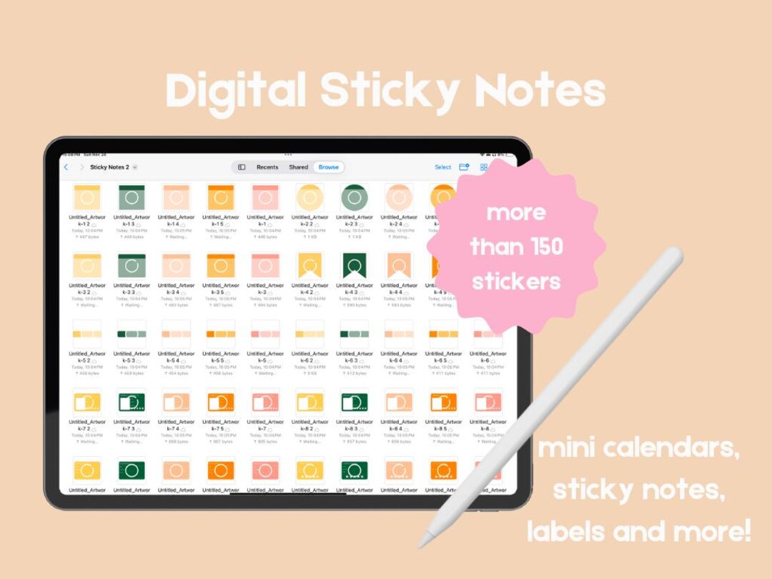 Minimal Translucent Digital Stickers and Widgets for Digital Planner ...