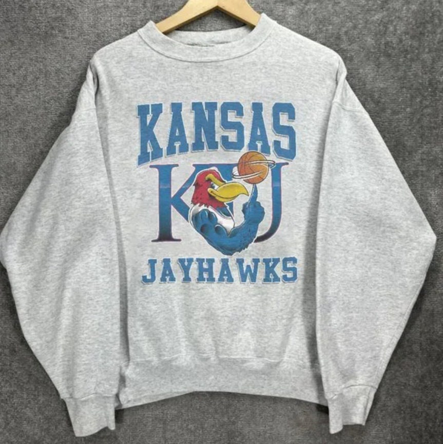 Custom College Basketball Jerseys Kansas Jayhawks Jersey Name and Number 125th Anniversary Home White