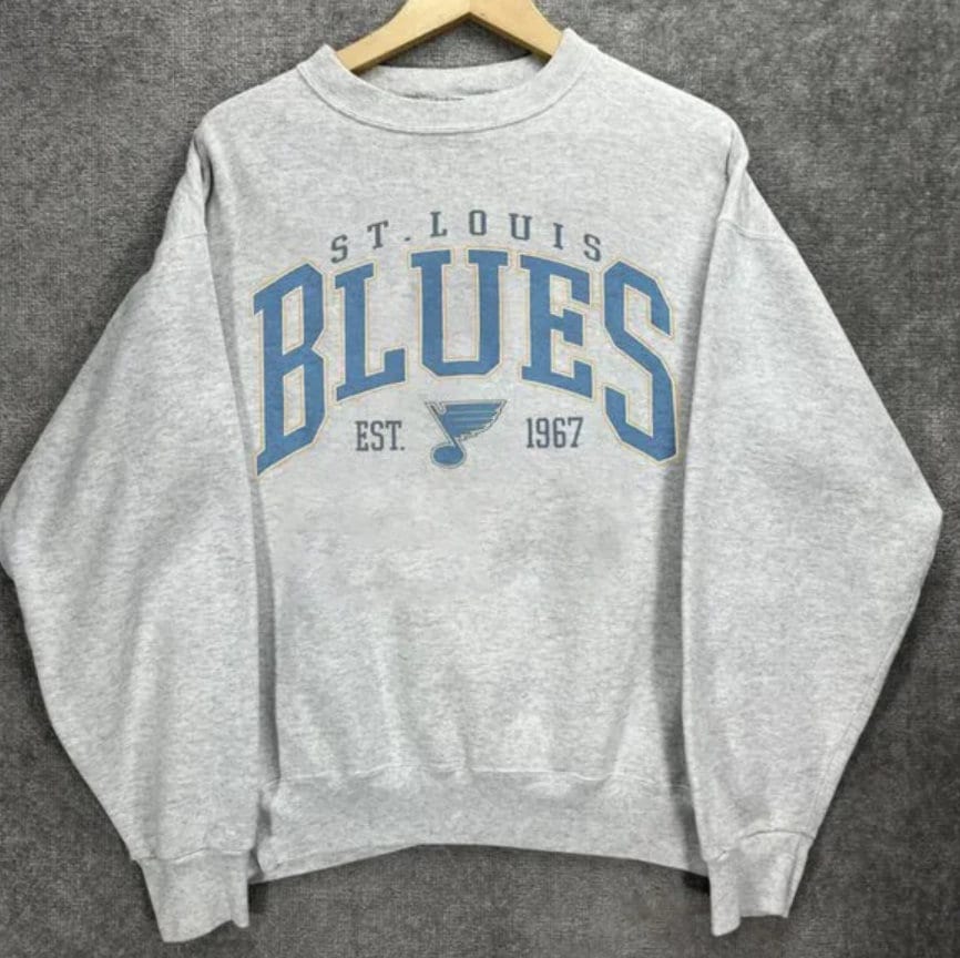 Antigua NHL St Louis Blues Men's Action Jacket, Grey, Small, Cotton