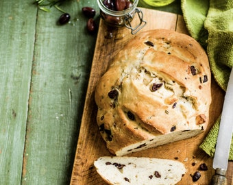 Olive rosemary bread