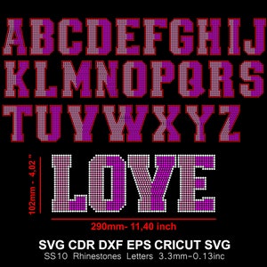 Rhinestone Letters College Alphabet Varsity Font Three Colors Rhinestone Font Varsity Rhinestone Font for Cricut Svg SS10 Svg Eps Dxf Cdr Ai