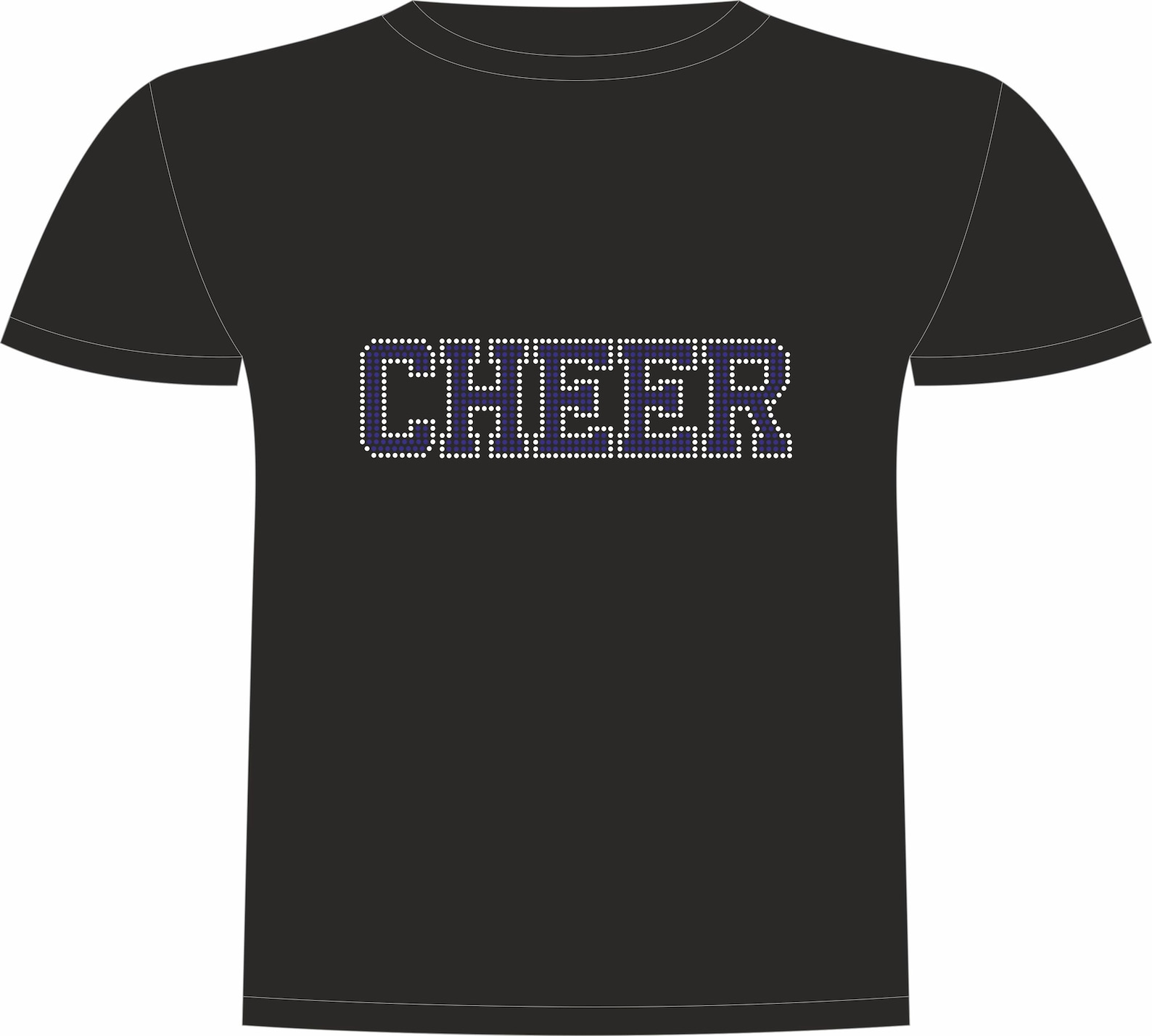 Rhinestone Font CHEER College Alphabet Varsity Sport Letters SS10 ...