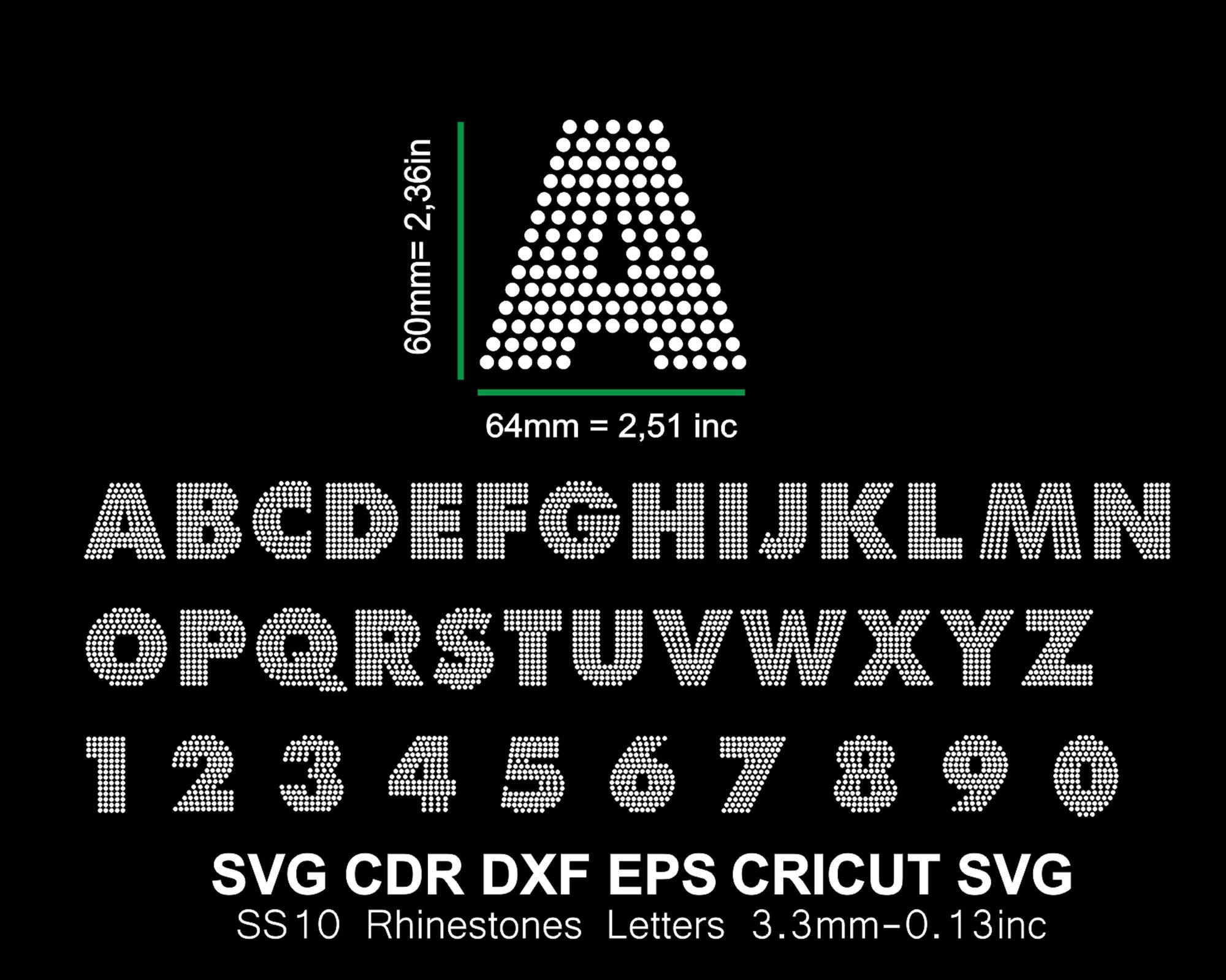 Bold Rhinestone Font Big Letters Font Rhinestone Sport Alphabet Letters ...