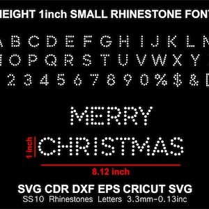Letras pequeñas de diamantes de imitación de 1 pulgada, alfabeto de diamantes de imitación SS10, fuente de diamantes de imitación para Cricut Svg Cdr Dxf Eps