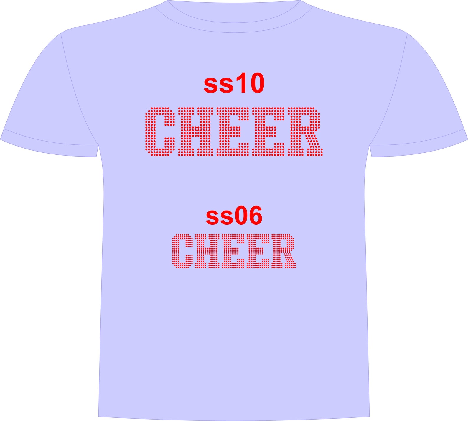 CHEER Rhinestone Font Letters Pattern Alphabet Cheer Letters SS06 SS10 ...
