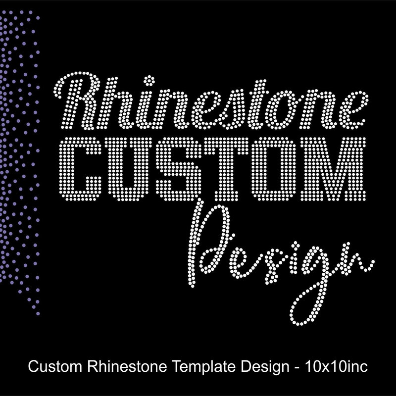 Rhinestone Templates - Etsy