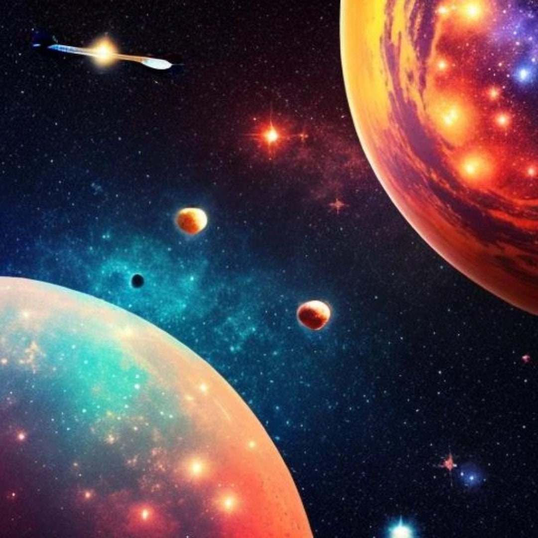 Digital Galaxy Wallpaper Etsy