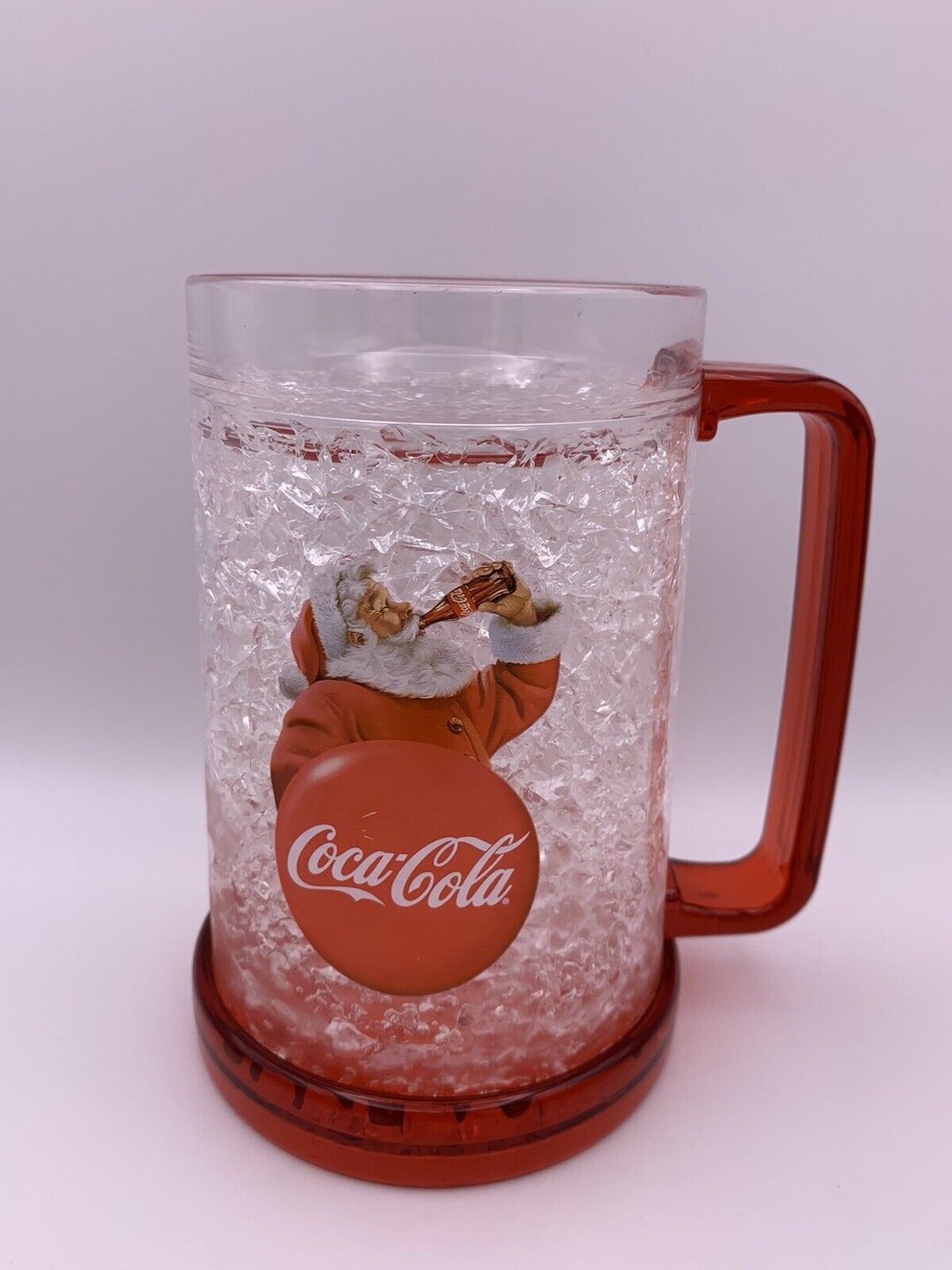 Rare Coca Cola Freezer Chiller Cup Tankard Father Christmas Etsy