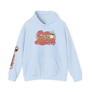 Cup of Ambition Hoodie | Dolly Parton Inspired Hoodie | 9 to 5 Sweatshirt | Coffee Lover Hoodie | Retro Country Music Gift image 2