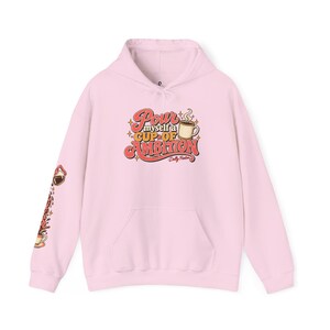 Cup of Ambition Hoodie | Dolly Parton Inspired Hoodie | 9 to 5 Sweatshirt | Coffee Lover Hoodie | Retro Country Music Gift image 16