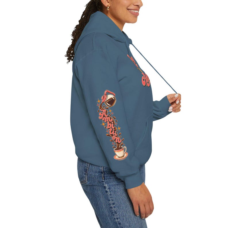 Cup of Ambition Hoodie | Dolly Parton Inspired Hoodie | 9 to 5 Sweatshirt | Coffee Lover Hoodie | Retro Country Music Gift image 20