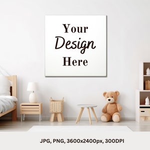 Wall Art Mockup Bundle | Frame Mockup | Wall Frame Mockup | Poster Mockup | Interior Mockup | Nursery Wall Art Mockup | Art Print Mockup |