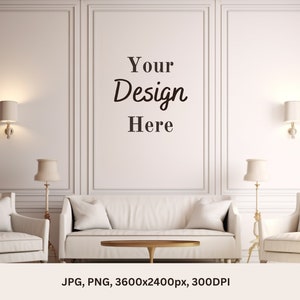 Wall Art Mockup Bundle | Frame Mockup | Wall Frame Mockup | Poster Mockup | Interior Mockup | Styled Mockup | Print Mockup |Art Print Mockup