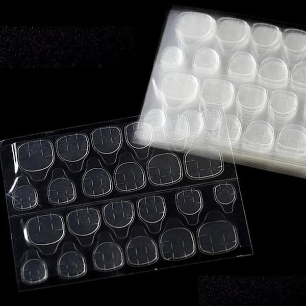 24 pcs/sheet Double Sided Jelly Adhesive Tabs