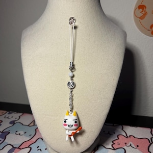 Toro Inoue Sony Cat Doko Demo Issyo Gitarre spielend Glasperle PhoneCharms/Schlüsselanhänger