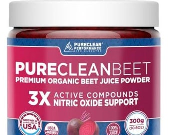 PURECLEAN BEET™ - 100% Organic Beet Juice Powder