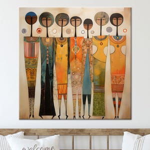 Surreal Canvas Art: Urban Style, Modern Bedroom Decor