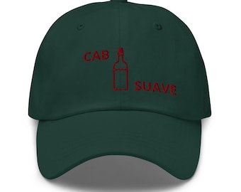 Cab Suave Baseball Hat – Wine Lover Gift | Raravina
