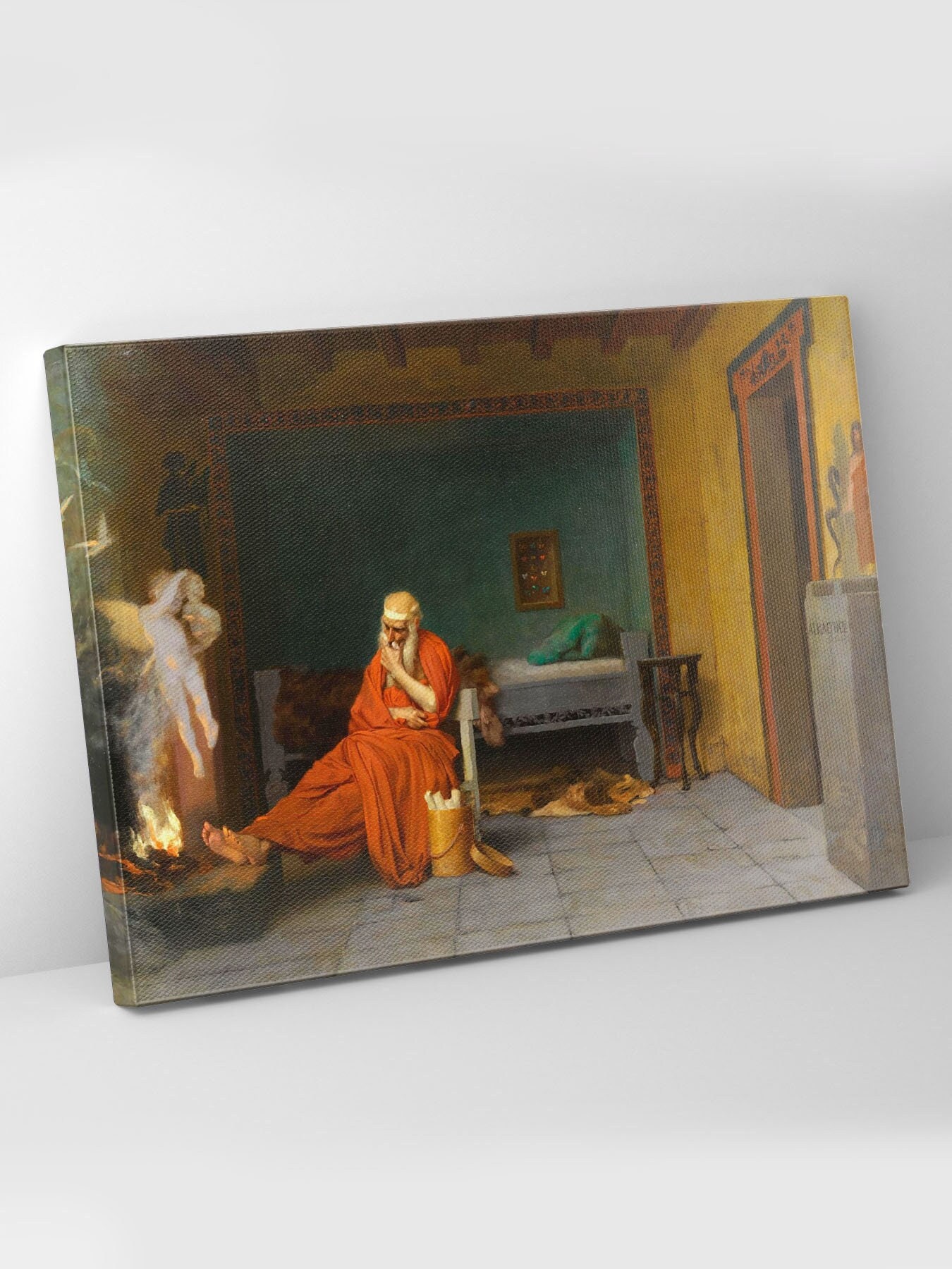 Printed Canvas, Jean Léon Gérôme the Story of Anacreon 4 the