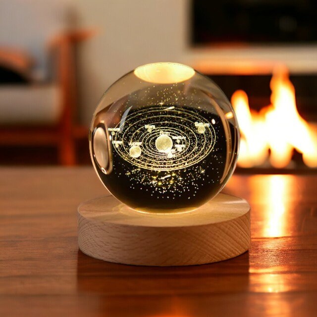 Light up moon 2024 ball with picture
