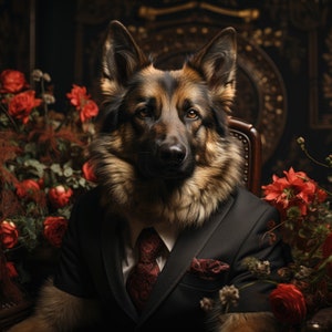 German Shepherd dog