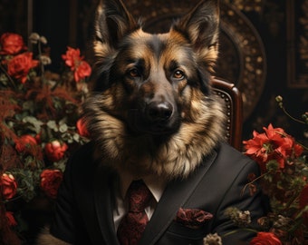 German Shepherd dog