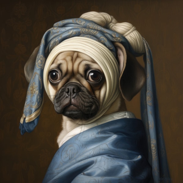 Pug art