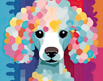 Poodle art