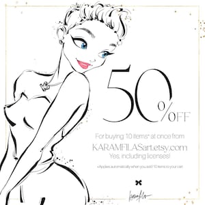 50% Off for Buying 10 Items at Once - Applies Automatically