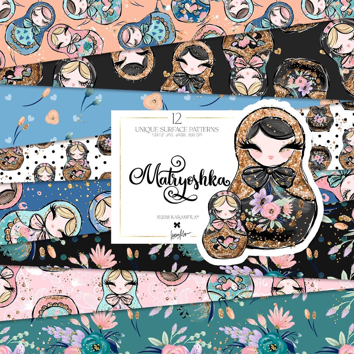 Housse De Théière Poupée Russe – Tricot Confortable, Folklorique, Fait Main Vintage