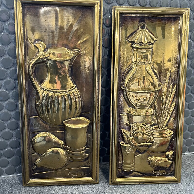 Brass Wall Art - Etsy
