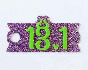 Mistress of Evil inspired 13.1 Half Marathon Name Plate | Tumbler Name Plate | 30 oz or 40 oz Name Plate | Princess Running Accessories
