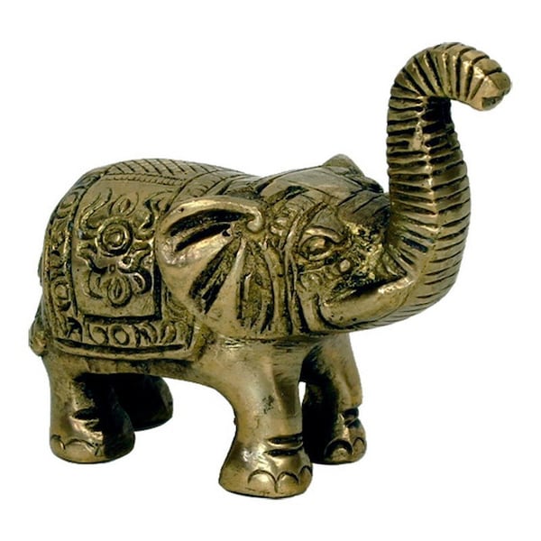 Statuette Eléphant laiton - Mini figurine