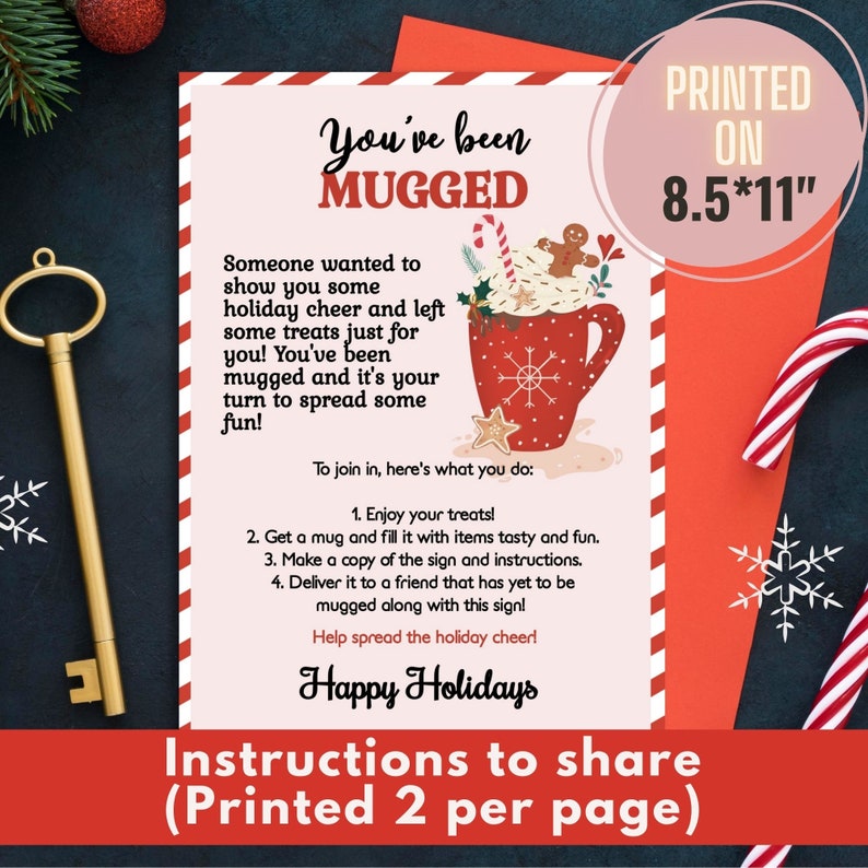 Youve Been Mugged Printable Hot Cocoa Tags Gift Exchange Office Youve Been Mugged Printable Hot Cocoa Tags Gift Exchange Office