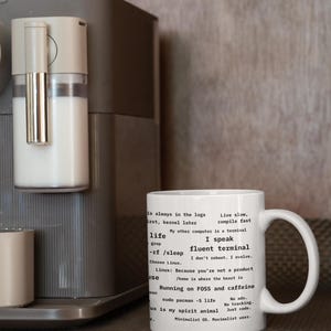 Funny Linux Coding Mug With Programmer Quotes Coffee Cup For Developers Tech Lover Gift Terminal Humor Geek Present Software Engineer image 9
