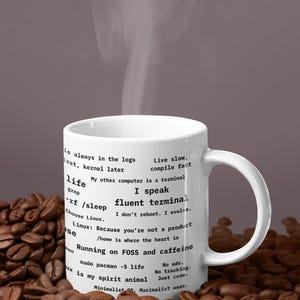 Funny Linux Coding Mug With Programmer Quotes Coffee Cup For Developers Tech Lover Gift Terminal Humor Geek Present Software Engineer image 11