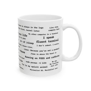 Funny Linux Coding Mug With Programmer Quotes Coffee Cup For Developers Tech Lover Gift Terminal Humor Geek Present Software Engineer image 16