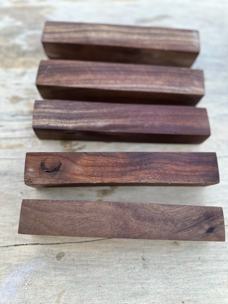 ZIRICOTE Wood Blanks, for Pen making, Crafting, Woodworking, Turning.