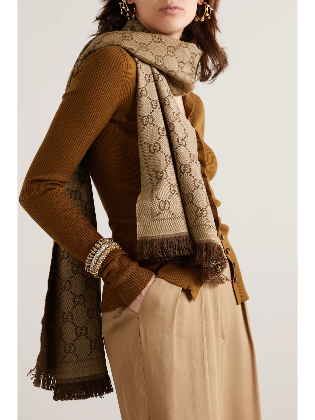 Gucci Scarf - Etsy Gucci Scarf - Etsy