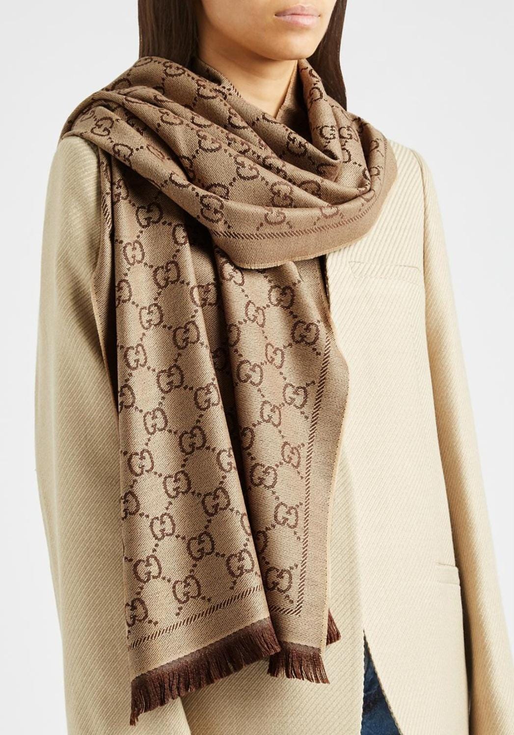 Vintage Silk Gucci Scarf - Etsy